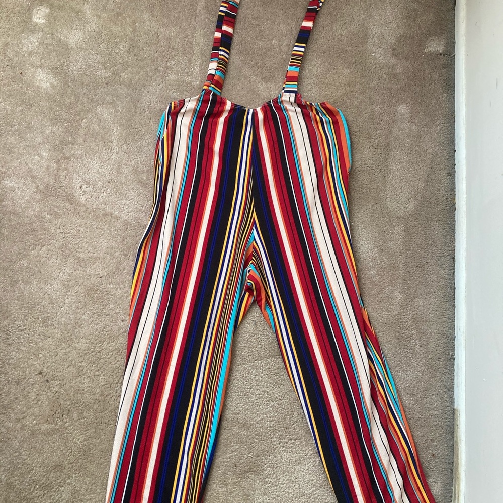 Vibrant colored jumpsuit